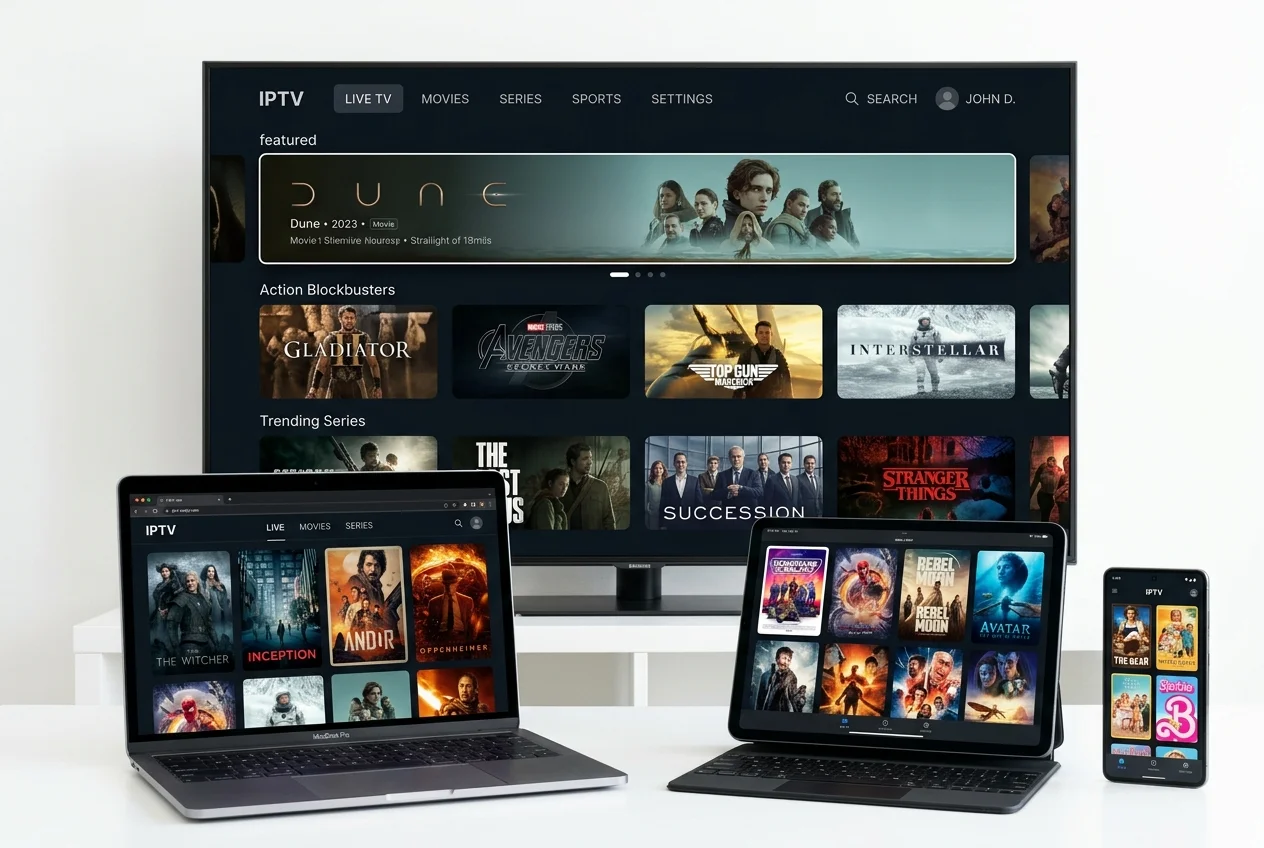 IPTV Smarters Pro — Service IPTV à La Réunion sur Smart TV, ordinateur, tablette et smartphone